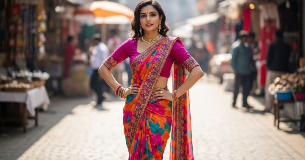 Instagram Captions for Saree