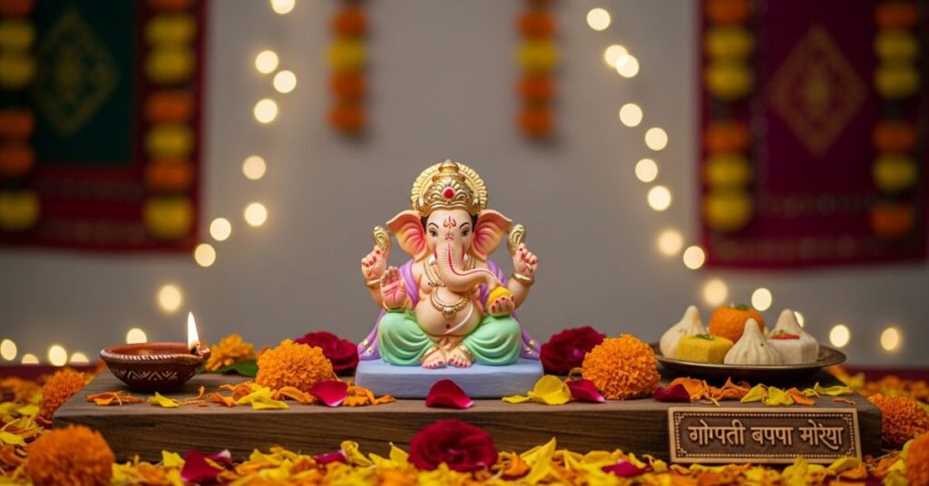 Ganpati captions for Instagram