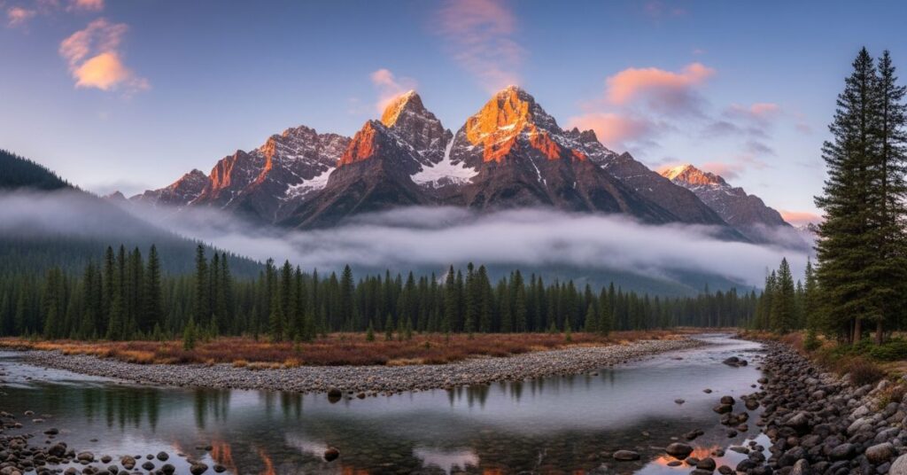 Caption for Mountain Reel