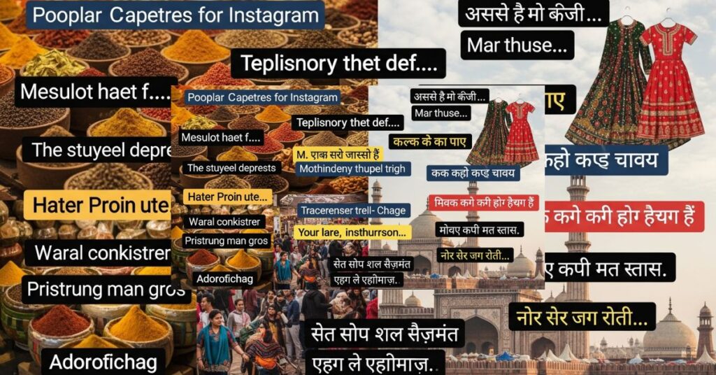 Trending Desi Captions for Instagram in Hindi