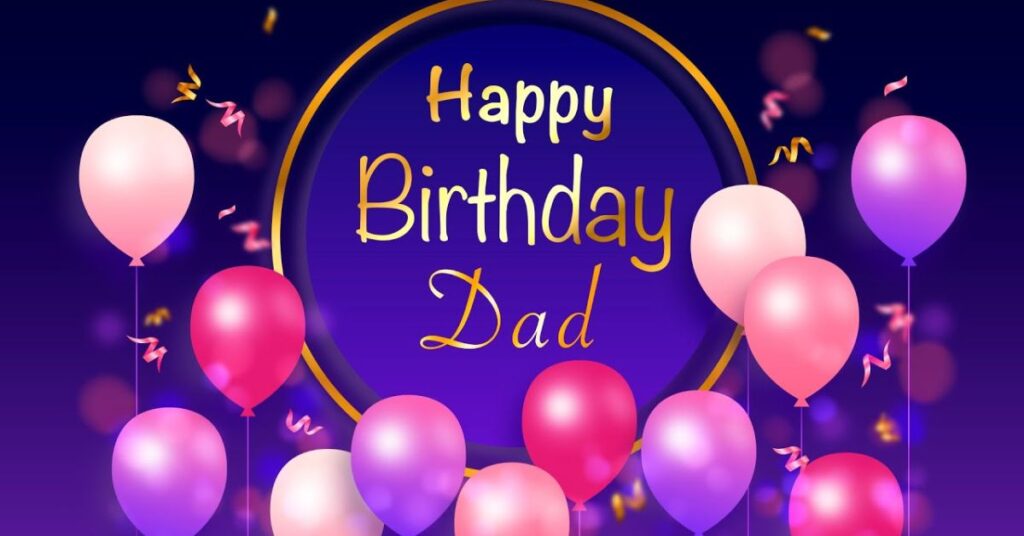 मुलीकडून वडिलांना वाढदिवसाच्या शुभेच्छा