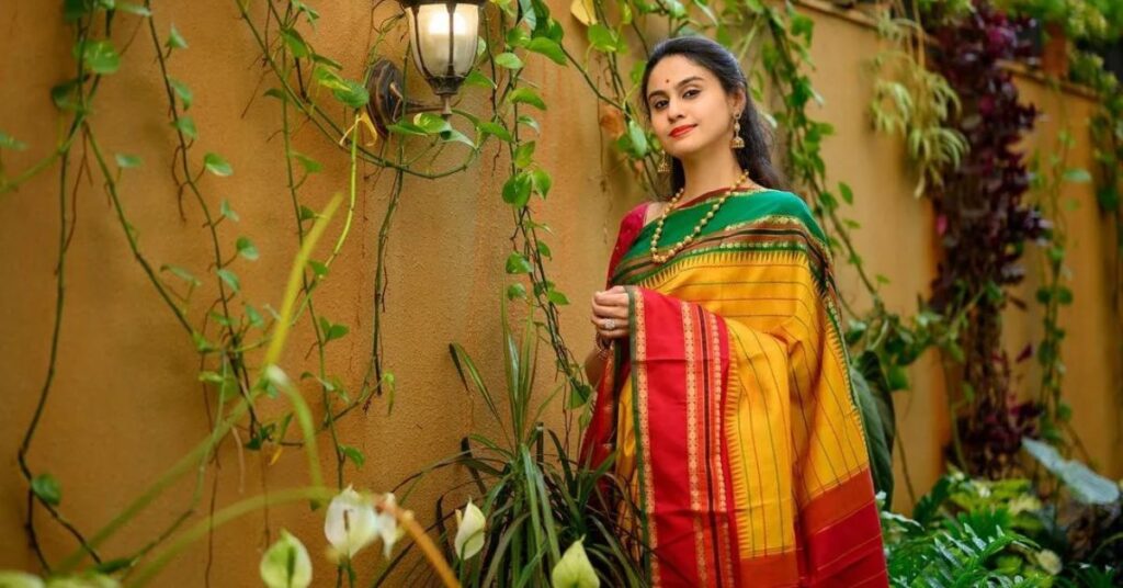 Aesthetic Captions for Instagram in Saree