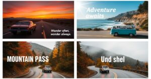 Road Trip Captions