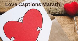 Love Captions Marathi